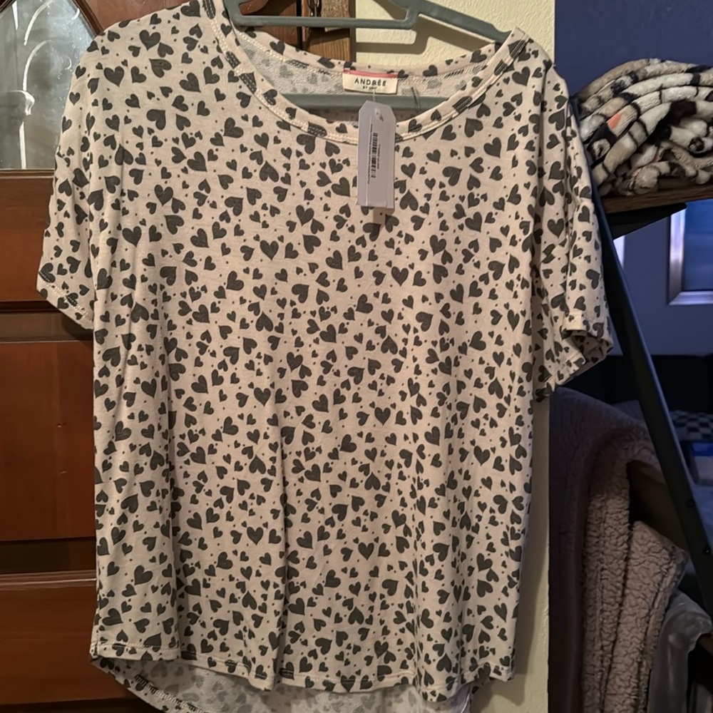 New heart tee shirt